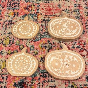 Boho Pumpkins (Set of 4)